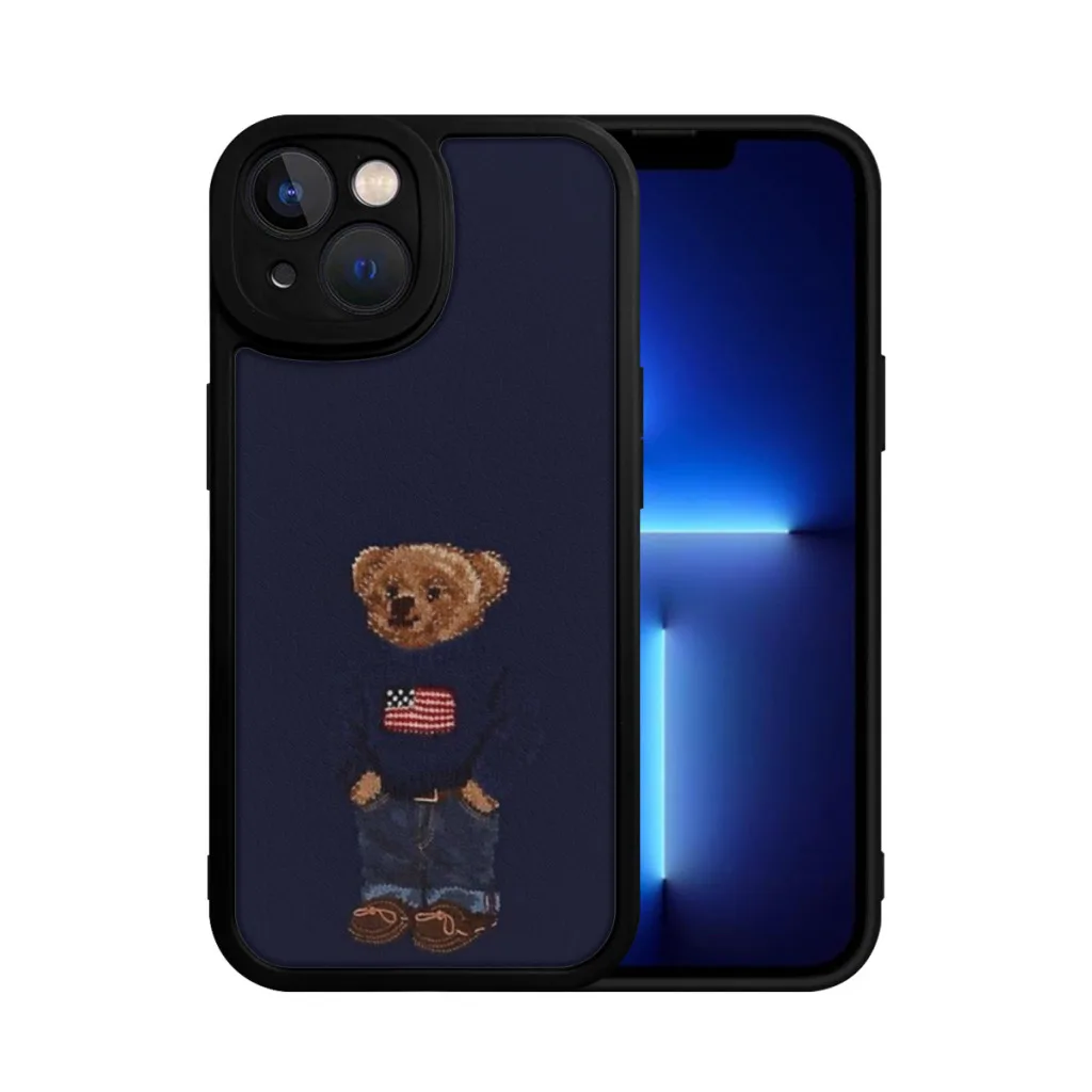Funda de teléfono para iPhone 15 Pro Max, carcasa de silicona, oso Ralph