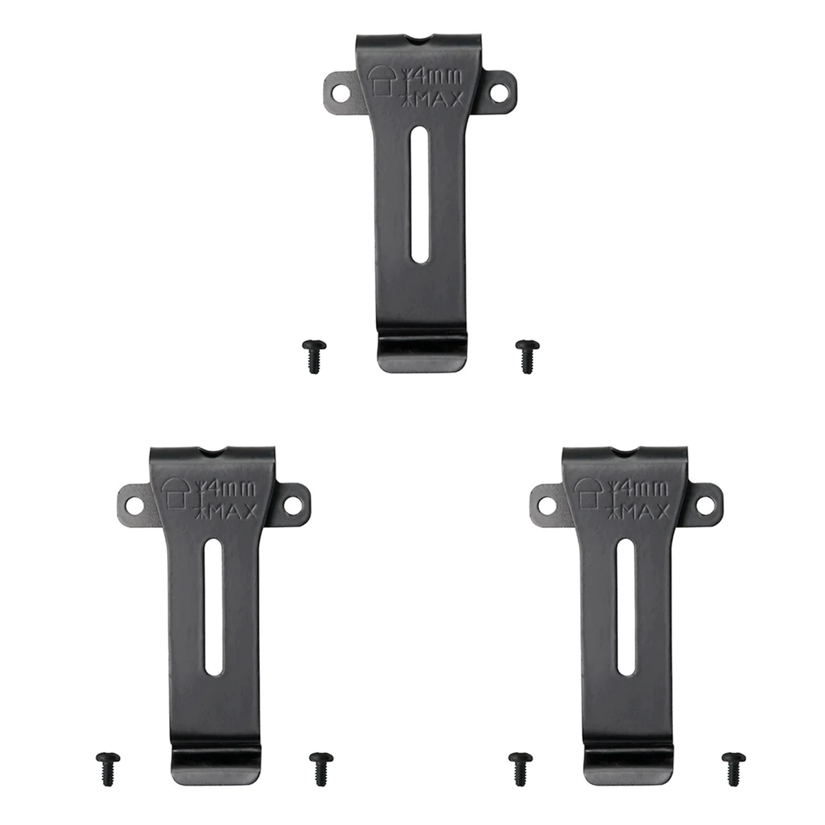 

3X Belt Clip for LINTON -6100 Two Way Radio Walkie Talkie Belt Clip