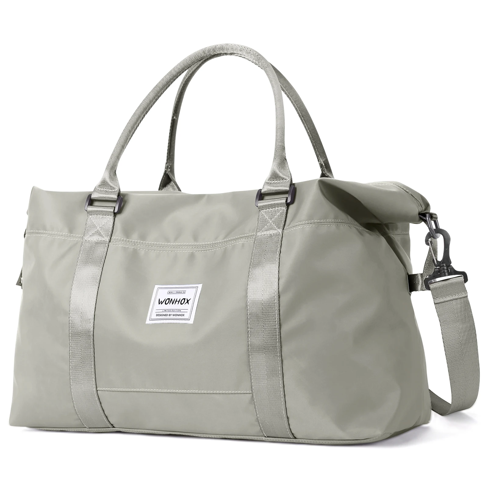 Повседневная нейлоновая дорожная сумка, мягкий спортивный дорожный чемодан с мокрым карманом на молнии для женщин