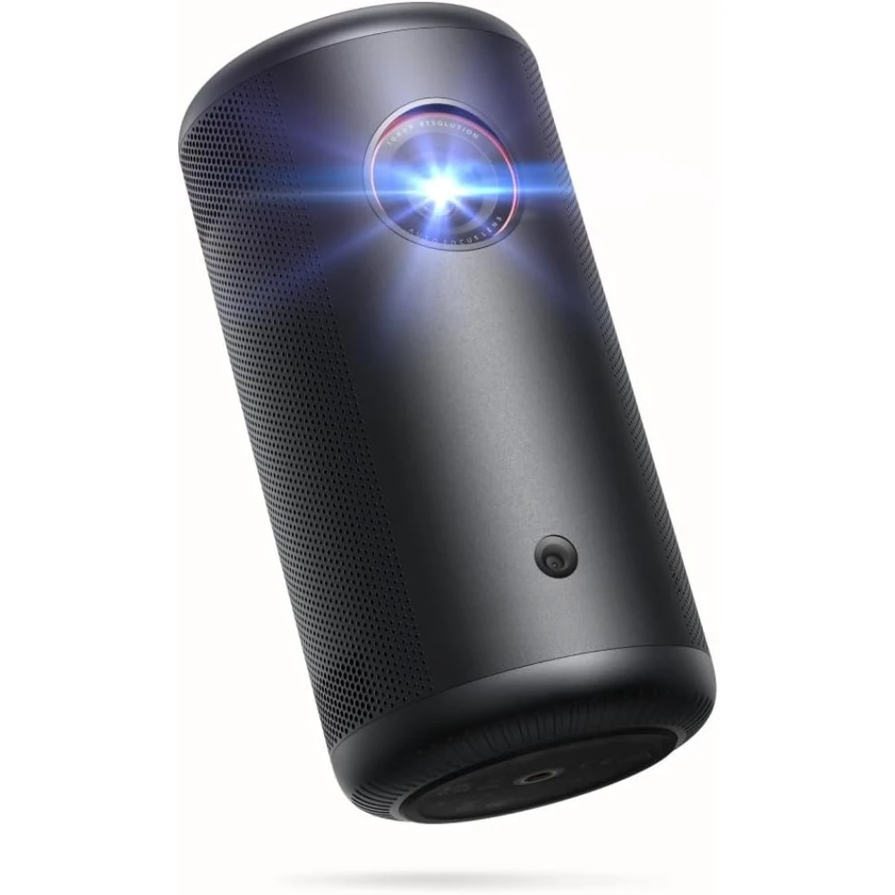 Projector with Wi-Fi, 2.5 Hours of Playtime, 120-Inch Display, Dolby Digital, Ultra Portable for Any Space