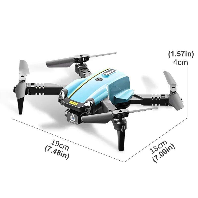 JJRC H126 RC 8K Drone Aerial HD Camera One-button Take-off Landing Folding Drone Headless Mode Aircraft Kids Toy New Years Gift