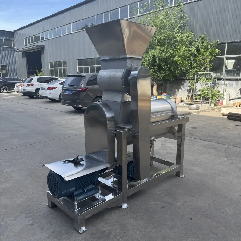 

(Customized for Sea Shipping) Lemon Juice Press, Commercial Fruit and Vegetable Pulp-Juice Separator, Industrial Juicer for Pine
