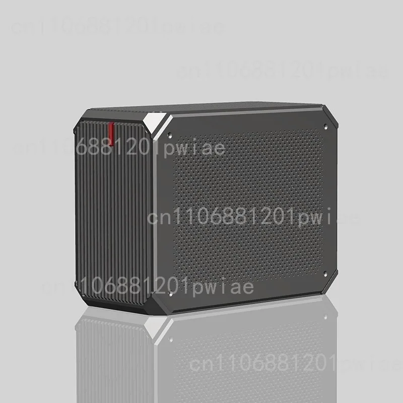 Direct-mount ITX Chassis SFX Gaming Water-Cooled Desktop Mini Tower PC Case HTPC