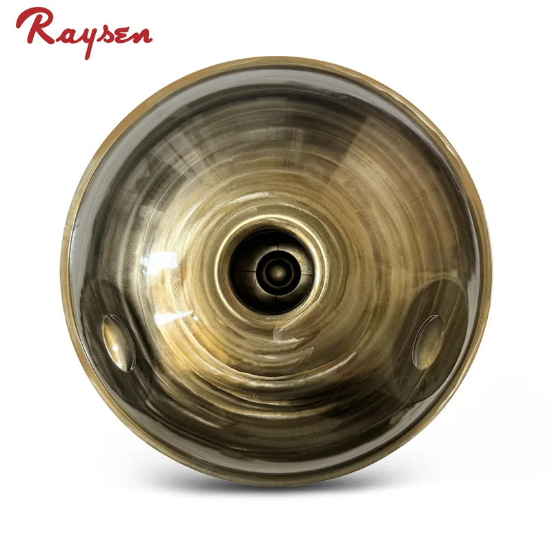 Homem feito à mão Handpan HP-P10/2D vem com HCT Softbag Handpan aço inoxidável D Mineur