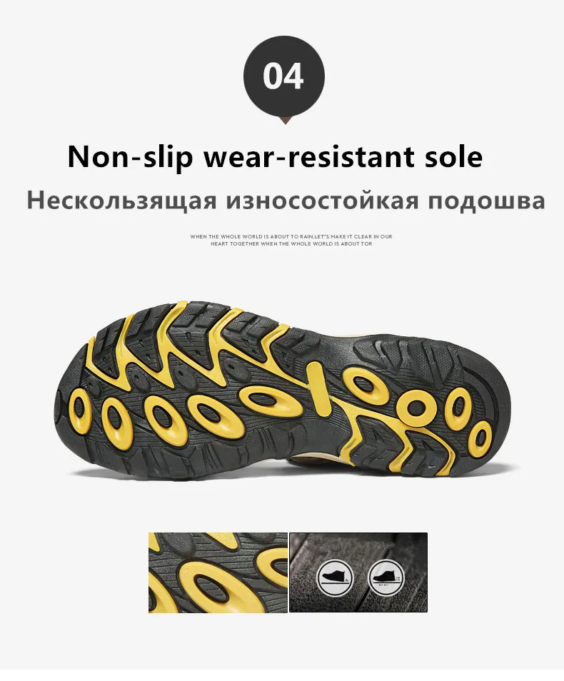 Große Größe Sommer Bequeme Outdoor-Herrensandalen Leichte Herrenschuhe für Männer Freizeitschuhe Wasserwander-Sandalen Weiche Strandsandalen – Detail 14