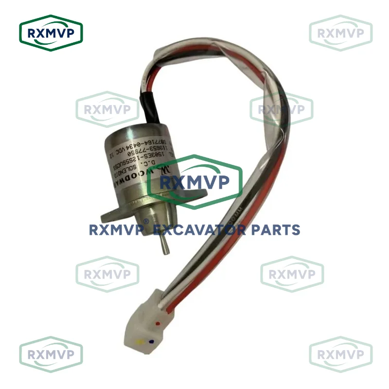 For Yanmar 4TNV94 4TNV98 A408220 engine stop battery valve 119233-77932 119653-77950