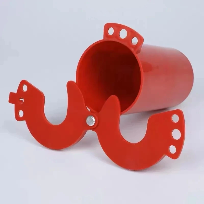 Industrial General Safety Cylinde Lock Polypropylene Cylinder Tank Lockout for Gas Cylinder Valve Stop Lock for Gas Air Pipeline
