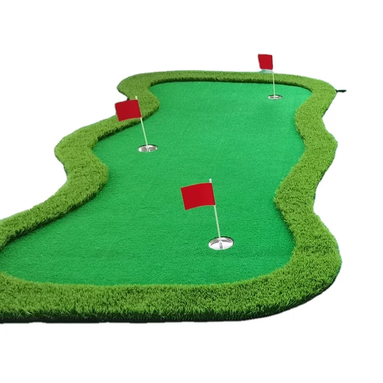

Golf Course Artificial Grass Golf Putting Green Outdoor Golf Putting Carpet
