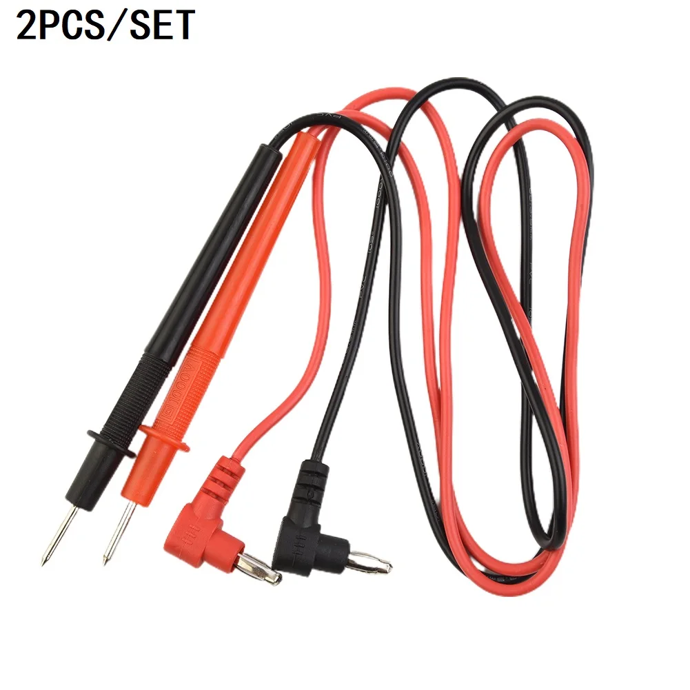 Digital Multimeter Pen 2PCS/1SET Wire ABS Accessoreis Copper Needle Crosshead Socket Full Sheath Leads Probe Soft Rod