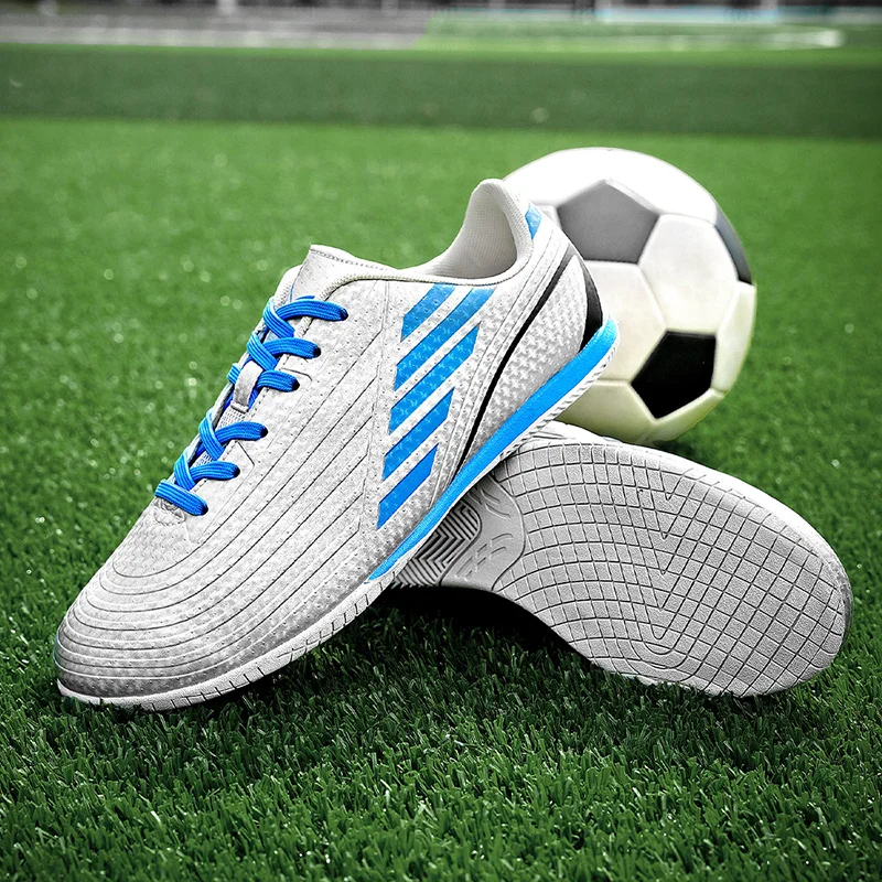 Soccer Shoes Original Men Football Boots Child Studded Boots Soccer Tennis Shoes Non-slip Training Sneakers Turf Futsal Trainers