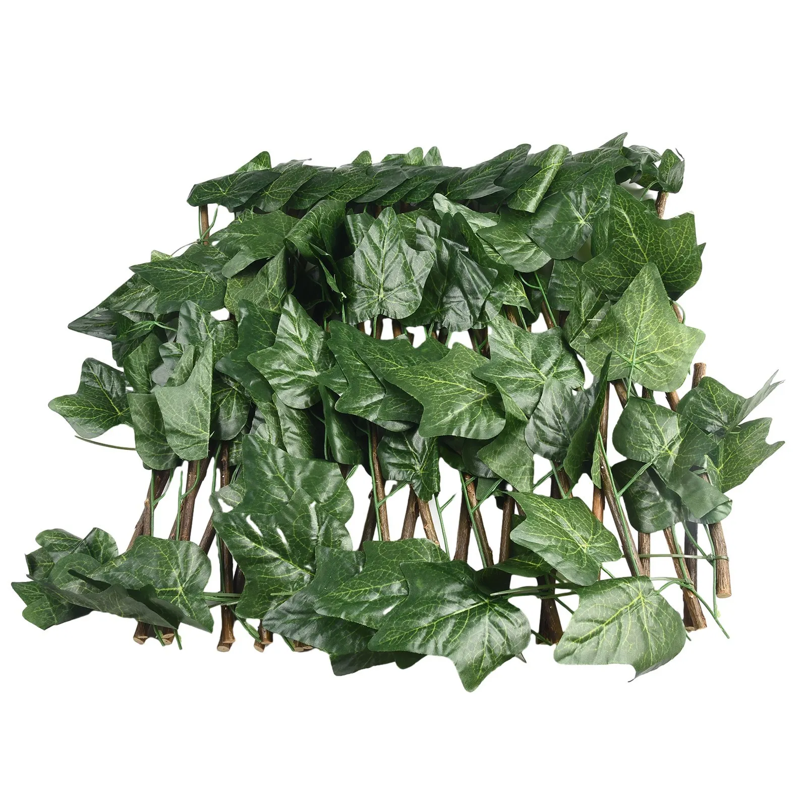 Faux Ivy Privacy Fence Wall Decoration Double Sided Water-resistant Easily Cleaned Expandable Extremely Low Maintenance