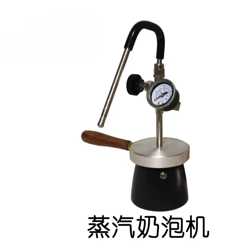 Cross borderSteam milk foam machine thickened large pot mocha pot partner camping outdoor latte artifact