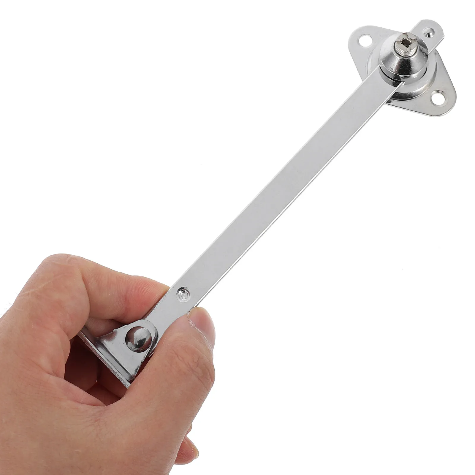 2Pcs Cabinet Door Support Rod Stainless Steel Flip-Down Hinge Bars for Kitchen Furniture Cupboard Soft Close Lid Lift Damper