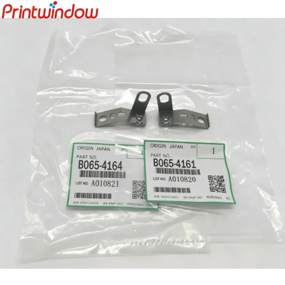 B065-4164 B065-4161 1Set Original Fuser Lower Cleaning Roller Iron Plate for Ricoh 1075 9001 9002 9003 8000 8001 Spring Plate