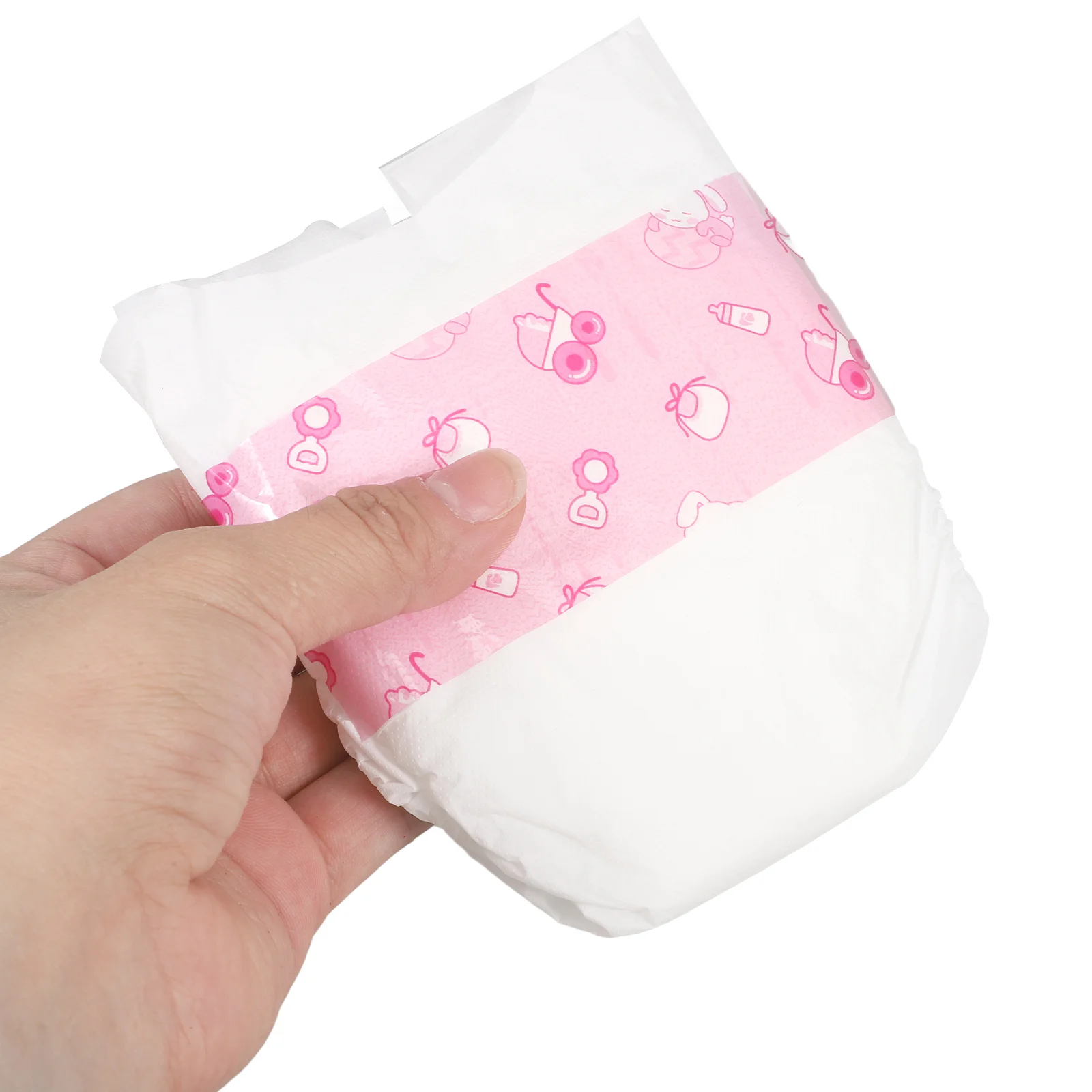 5 Pcs Diapers Toy Baby Stuff Nappies Pee Paper for Dolls Toys Reborn Accessories Newborn