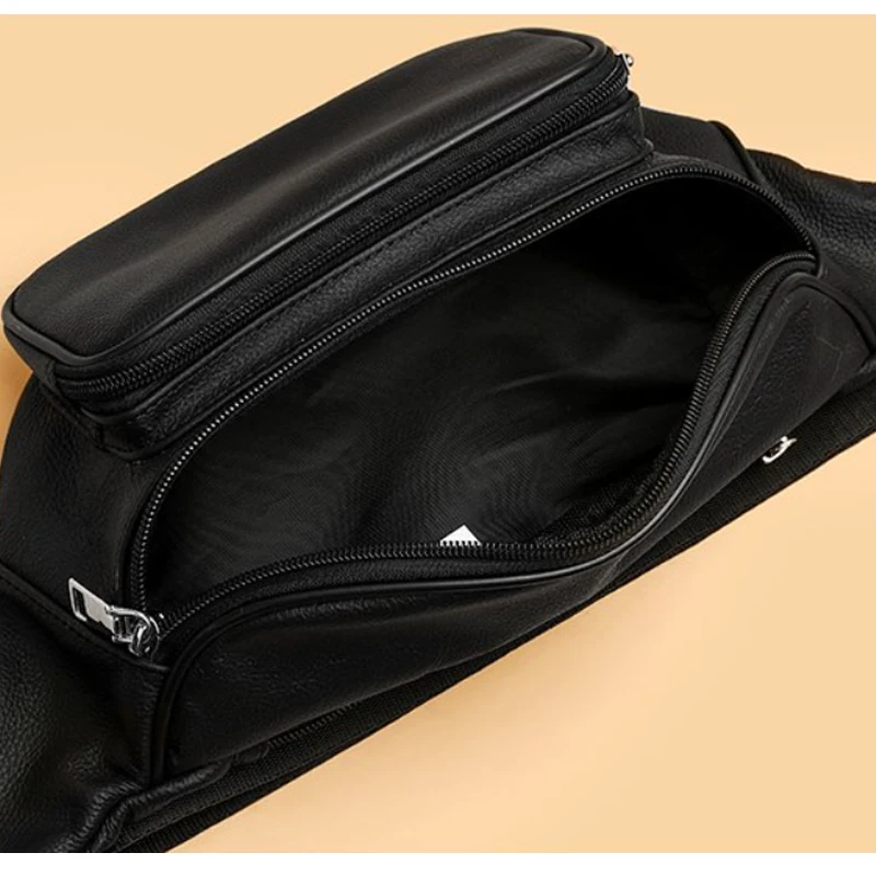 

сумка женская Новая мужская нагрудная сумка Модная натуральная кожа Новая унисекс из воловьей кожи на одно плечо Повседневная сумка на плечо