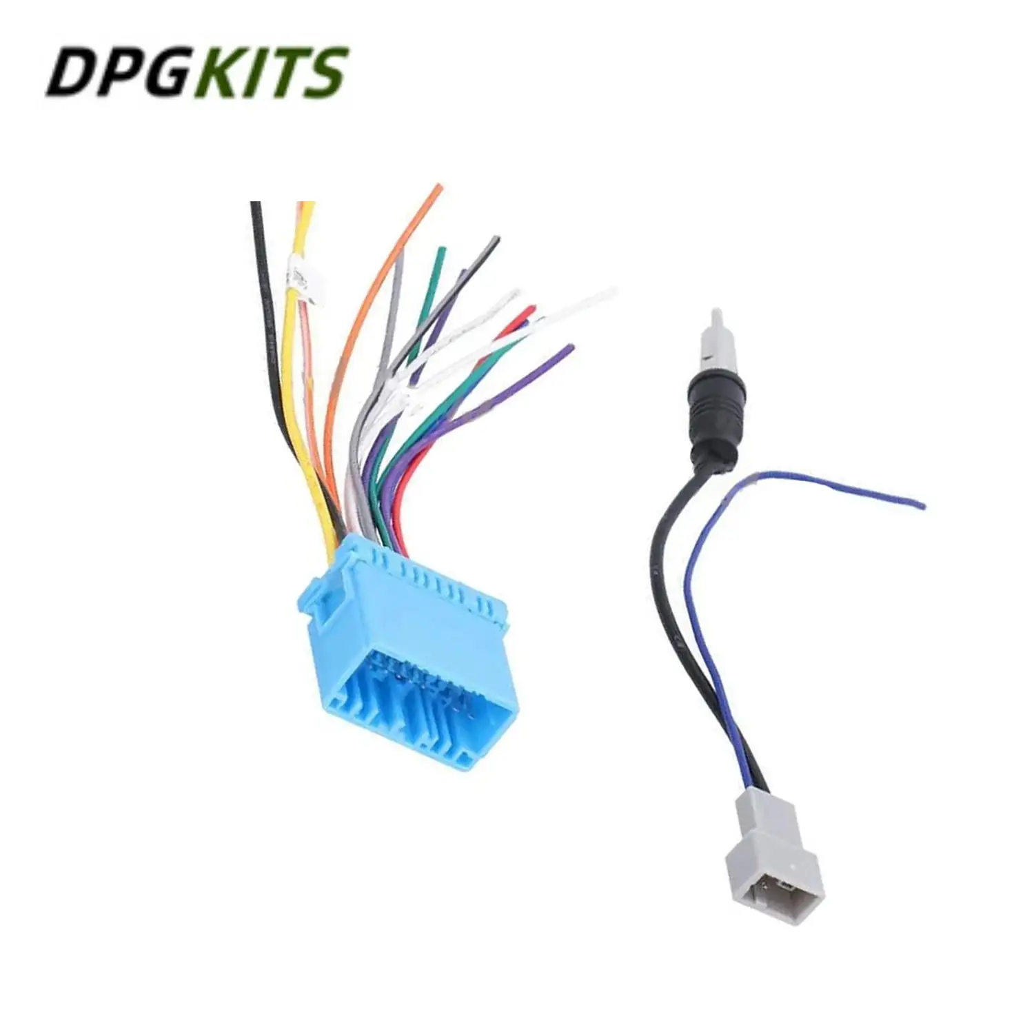 

2Pcs Wiring Harness Stereo Radio AM/FM Antenna Cable Adapter For Acura Honda Mazda 2 3 6 CX-5 CX-7 CX-9