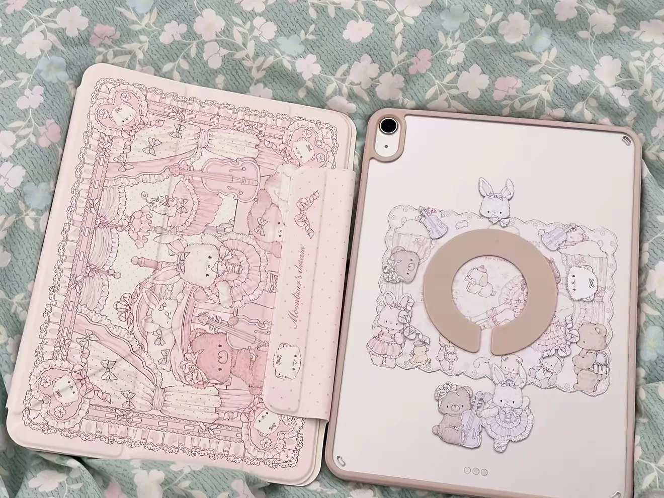 

Оригинальный чехол для планшета в стиле бальных танцев для iPad, магнитный съемный защитный чехол для планшета 3-в-1