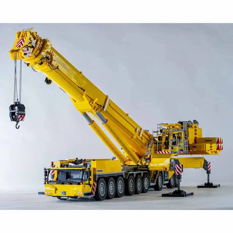 MOC-242545 뉴 클래식 LTM 1750-9.1 화물 크레인 빌딩 블록 모델 9083피스 소년 및 어린이 생일 크리스마스 장난감 선물