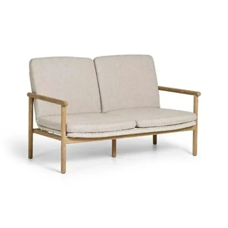 #Outdoor Sofa Courtyard Garden Terrace Waterproof Sunscreen Sunroom Imported Teak Leisure Sofa Combination