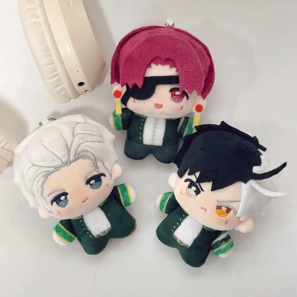 

10cmAnime WIND BREAKER Sakura Haruka Hajime Umemiya Mini Hayato Suo Plush Doll Soft Print Starfish Body Pendant Keychain Toys