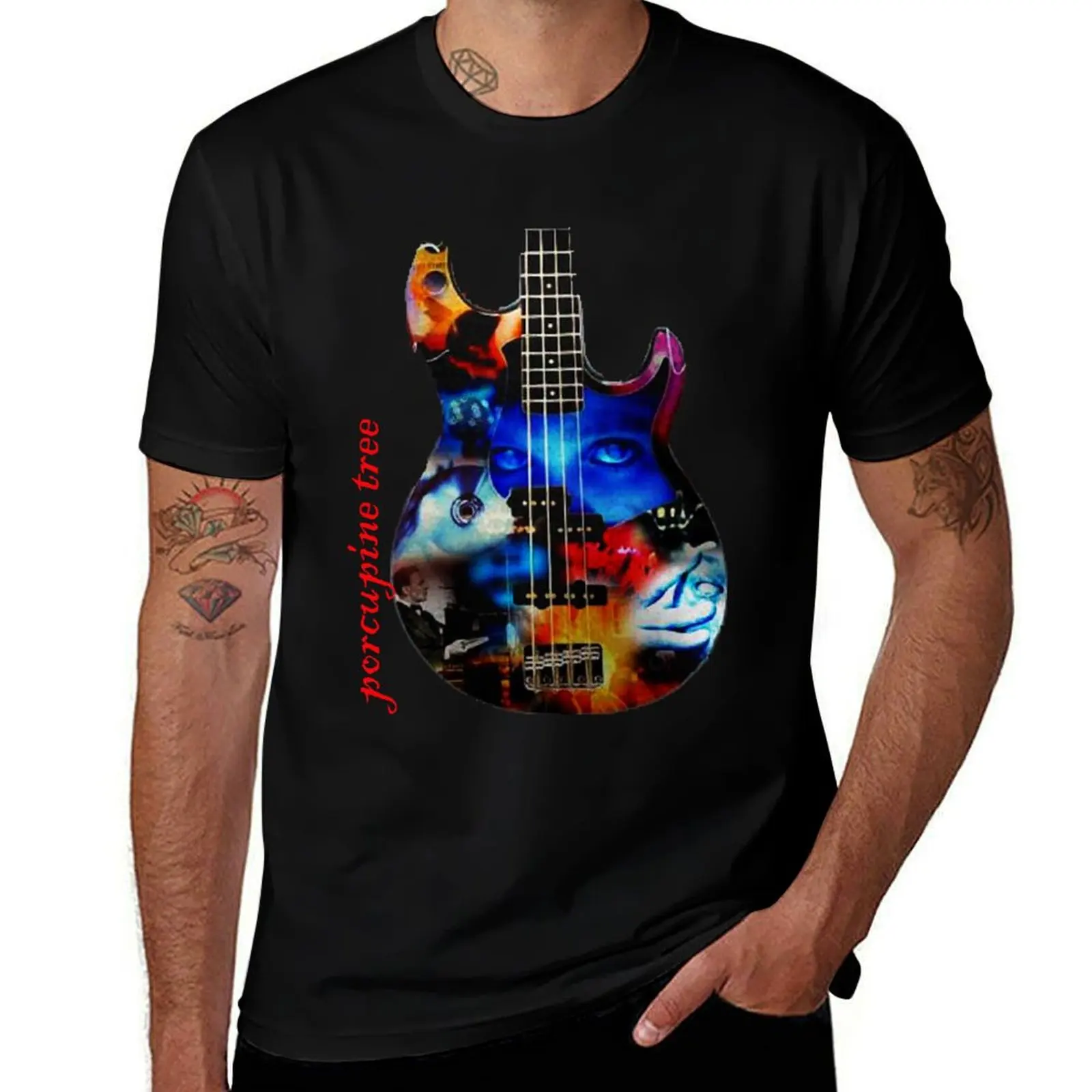 porcupine tree band signatures Ecelna T-Shirt graphic t shirts for man T-Shirt