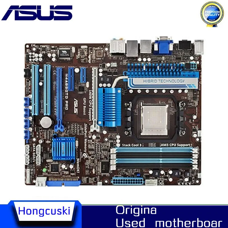 

For Asus M4A89GTD PRO Desktop Motherboard 890G Socket Socket AM3 DDR3 USB3.0 SATA3 32G Original Used Mainboard