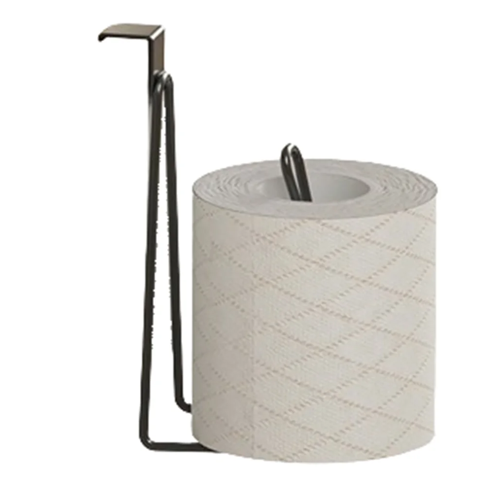 

Настенный держатель для рулонной туалетной бумаги, подвесной держатель для хранения салфеток без перфорации, многофункциональная креативная вешалка для рулонной бумаги для дома