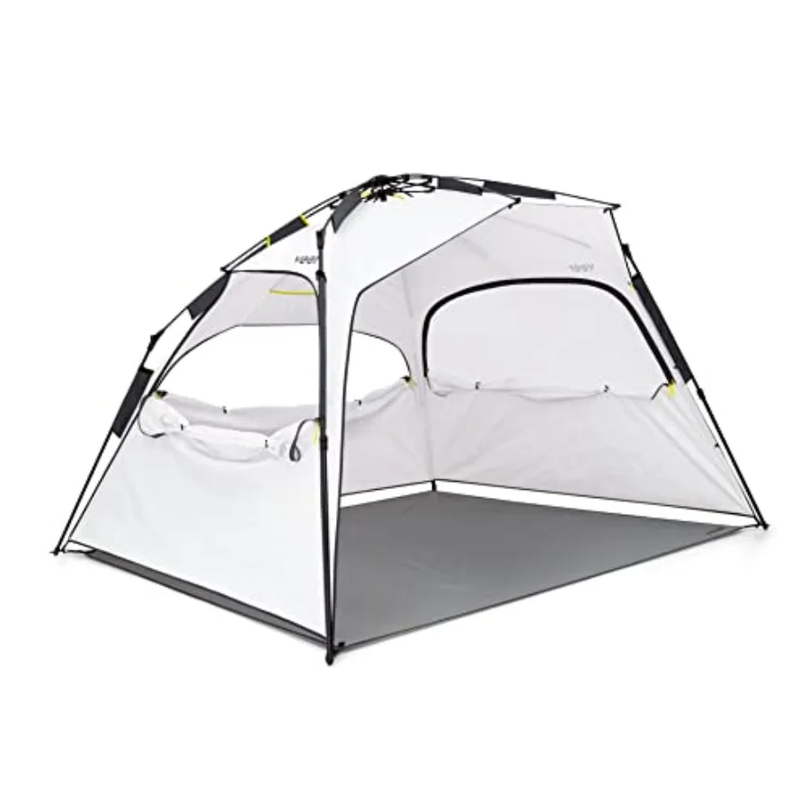 

Family Basecamp Recreational Pop-Up Tent Premium Trail Rated Beach Tent or Camp Shelter for Adults and Water Resistant UPF50 Pr