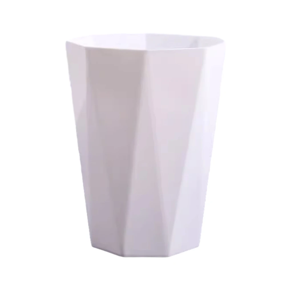 2/3 Neat Look Waste Bin - 6L Capacity Wide Applicaiton Antislid Bottom Home Kitchen Bedroom Household