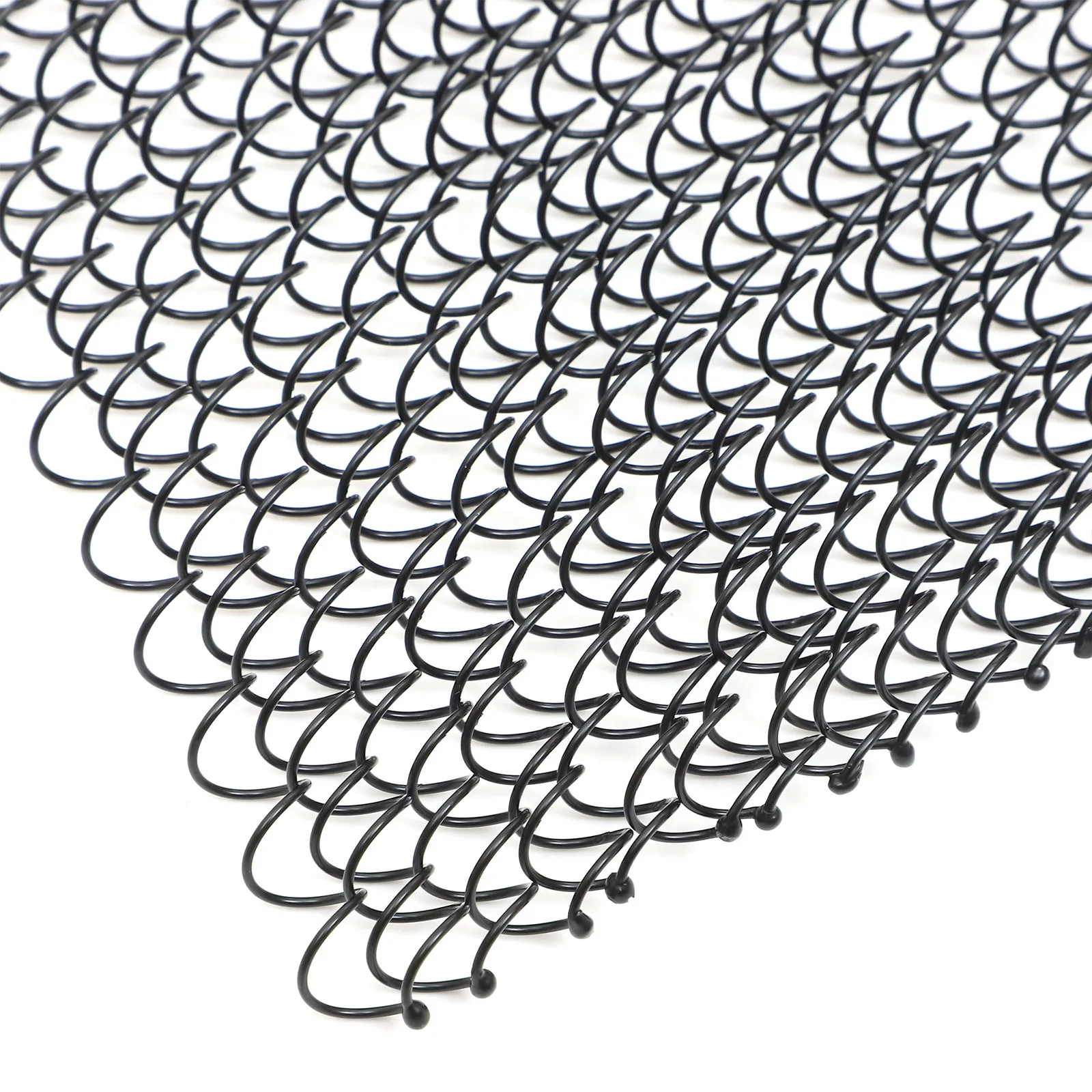 

2pcs Fireplace Panels Mesh Curtain For Fireplace Hearth Accessory Iron Hearth Accessory Metal Sparks Guard Panel