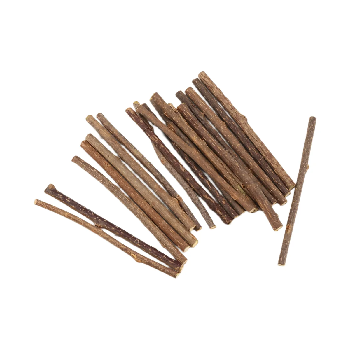 KEKA 20Pcs Natural Silvervine Sticks for Matatabi Chew Sticks Teeth Molar Chew Toys for Cat Teeth Cleaning