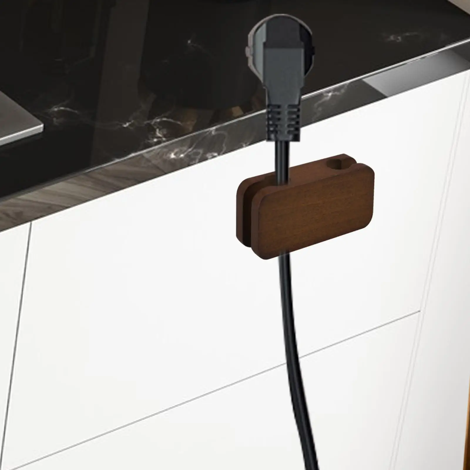 Minimalist Cable Organizer Wire Holder Decorative Storage Clip for Kitchen Appliances Bedside
