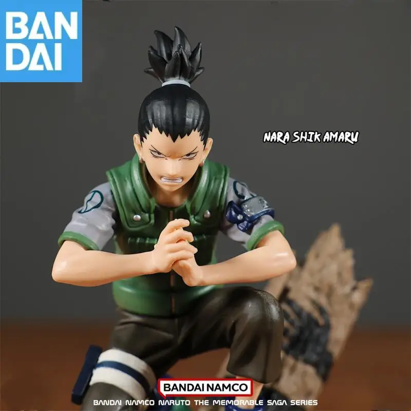 

Подлинная Bandai Namco Banpresto Naruto Shippuden, воспоминающаяся сага Nara Shikamaru, фигурка из ПВХ, аниме-модель, настольное украшение, игрушка в подарок