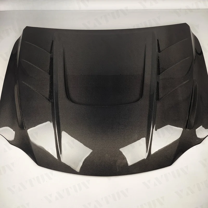 Single-Sided Carbon Fiber Hood for Lexus IS XE30 (2013-2019) Factory Direct Bonnet