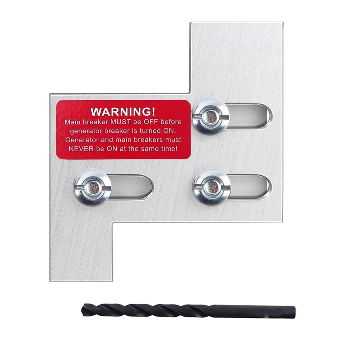 150A 또는 200A 패널용 핫 제너레이터 인터록 키트 메인 및 분기 차단기 사이의 1 1/4인치 간격