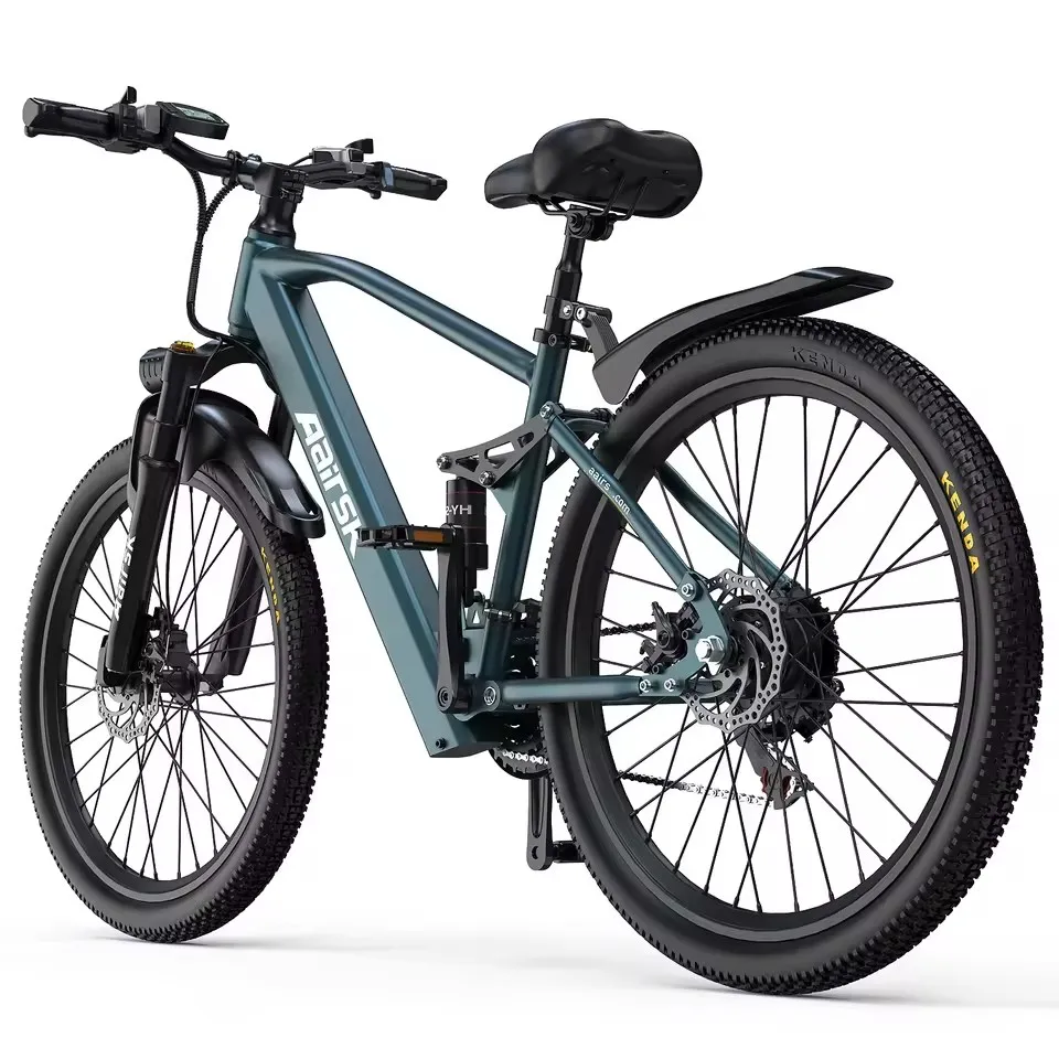 Estoque de vendas quentes 26 Polegada mountain e-bike 400w 13a lítio poderoso ciclo elétrico cidade ebike