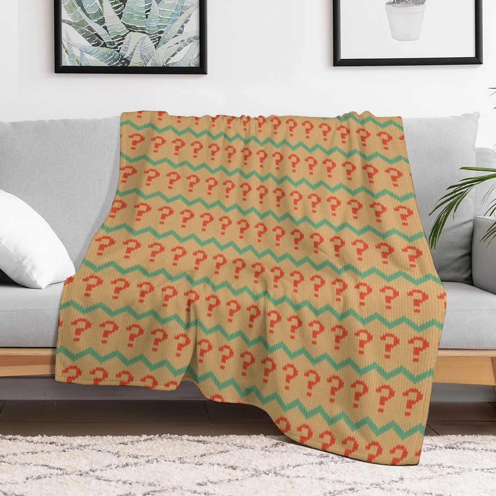 7th Jumper Throw Blanket