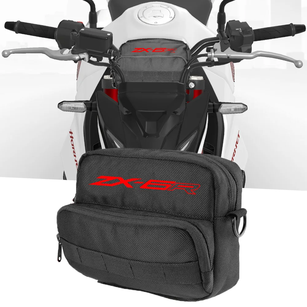 

For ZX-6R 1995-2022 2018 2019 2020 2021 2022 2023 Motorcycle Handlebar Bag Shoulder Bag Universal Multifunction Storage