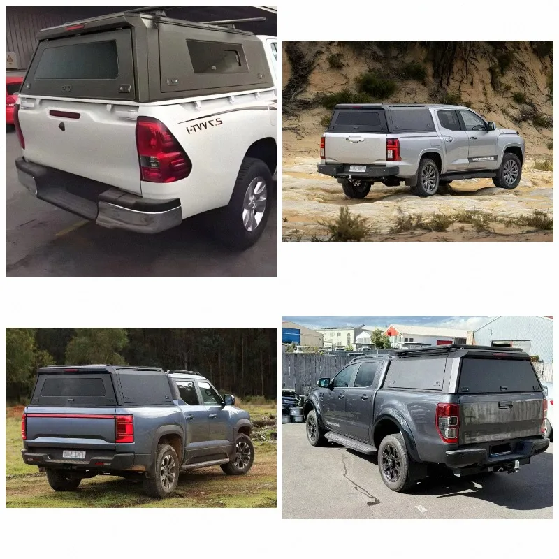High Quality Ranger Truck Canopy Topper Waterproof Camper Hardtop for Ram 1500 Amarok Hardtop L200 RAM Canopy