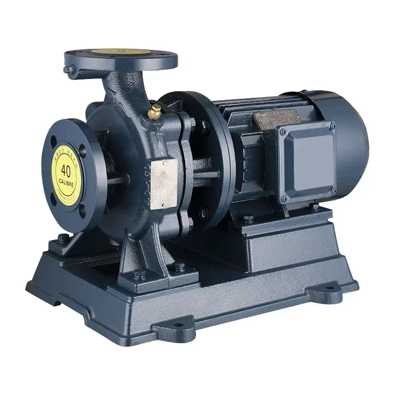 pompa air sumur dalam  cast iron end suction centrifugal pipeline industrial  pump