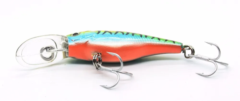 Kleiner schwimmender Wobbler, Jerkbait, 40 mm, 2,5 g, Tauchen, 0,8 m tief, kleiner Minnow-Shad, Kurbelköder, Barsch, Forelle, Makrele, Boot, Küstenangeln – Detail 6