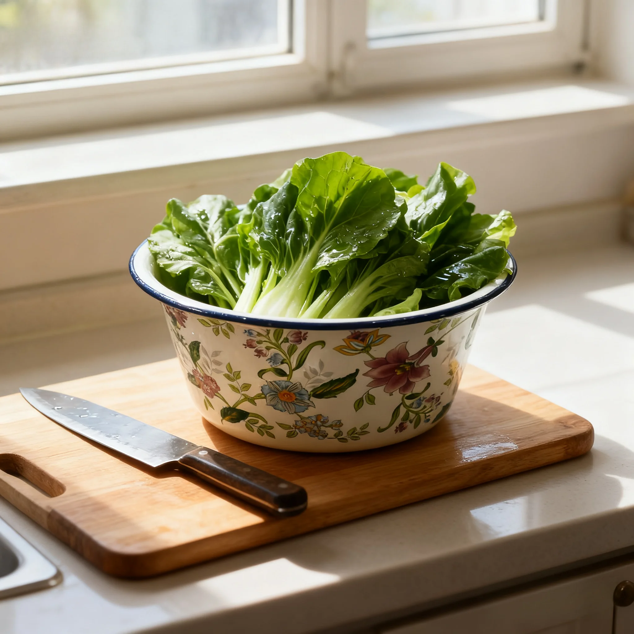Large Deep Enamel Covered Bowl Multifunctional Kitchen Storage Container for Lard Medicine Dumpling Filling Eco-Friendly Durable