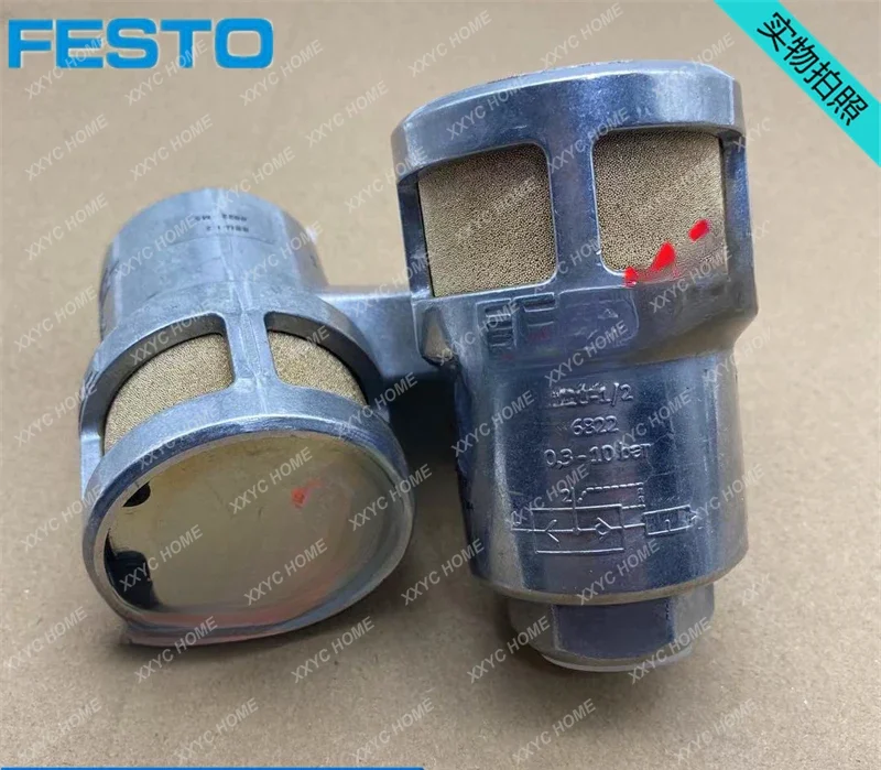 FESTO G1/2 thread controllable globe valve SEU exhaust valve SEU-1/2 6822 genuine stock