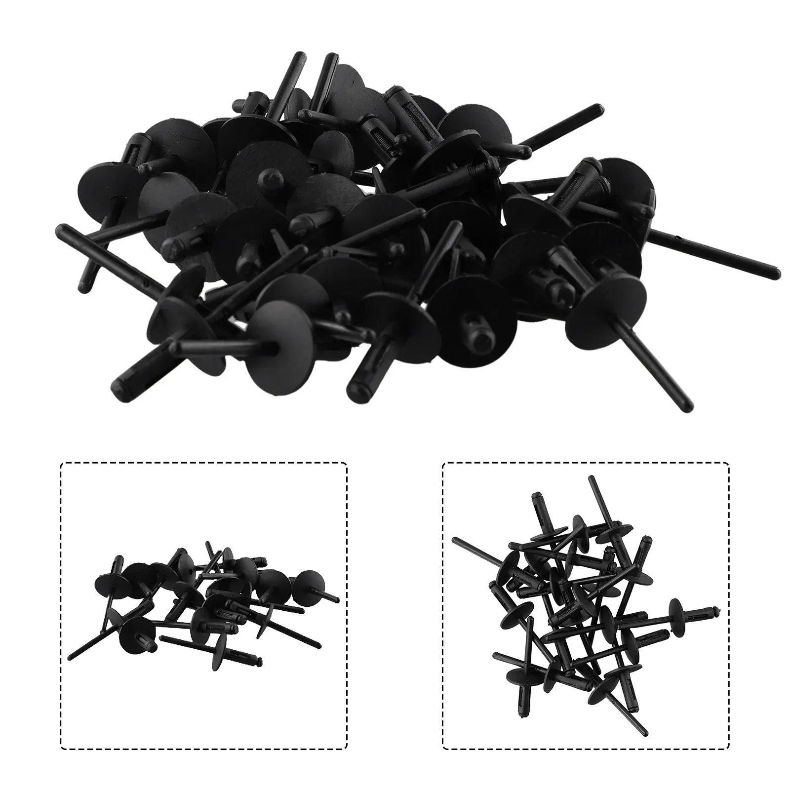 40pcs Car Rivets Bumper Plastic Clip 51717002953 51777171004 Fits Bumper Door Sill Fender Liner Wheel Well Rocker For BMW