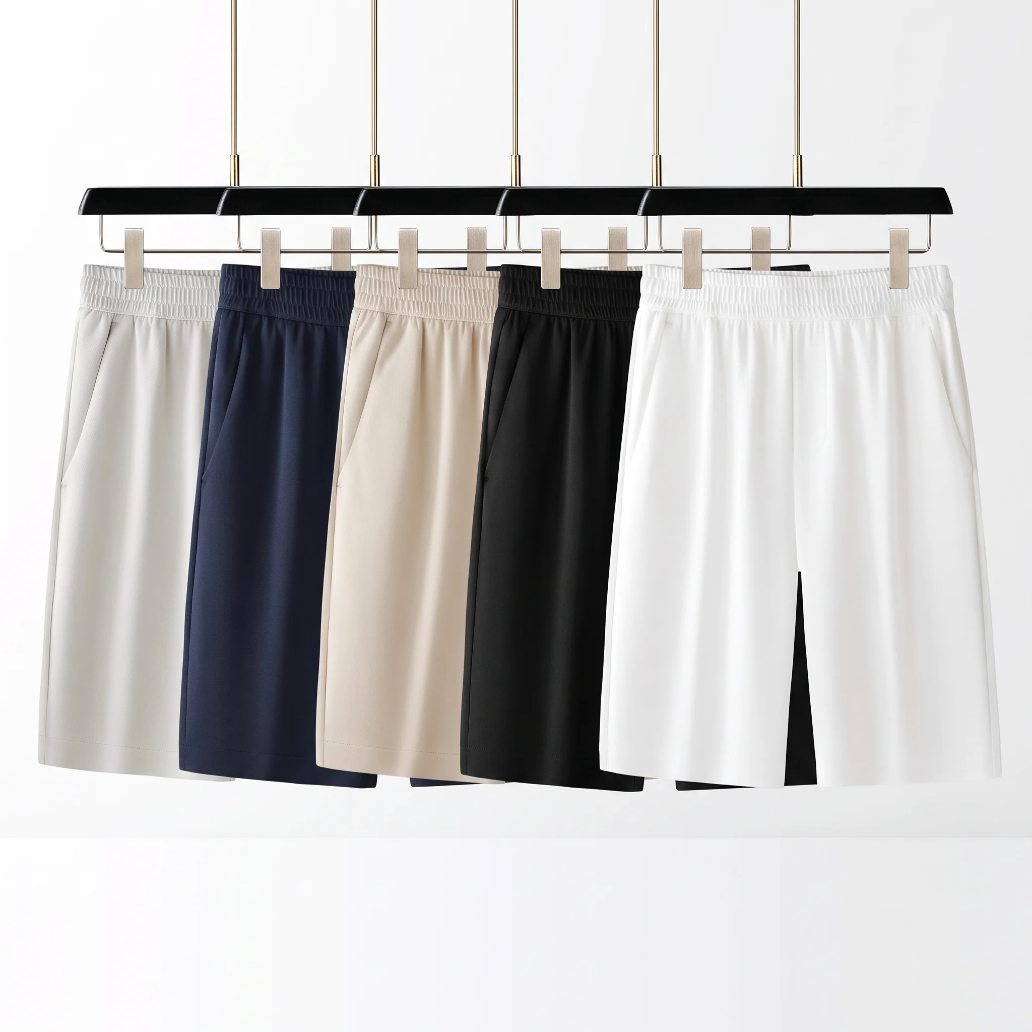 High-Quality Comfortable Fabric, Soft-Touch Modal Casual Shorts for Men, Lightweight and Stylish Summer Sports Shorts