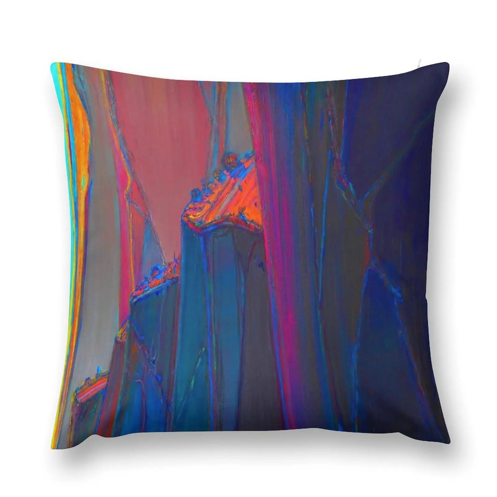 Wayne Thiebaud Throw Pillow Rectangular Cushion Cover Sofa Pillow Cover Sofas Covers pillow