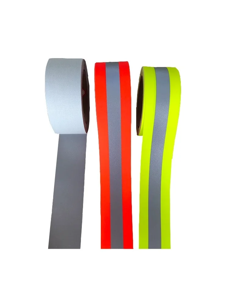 5cm Full Cotton Flame Retardant Warning Reflective Tape Traffic Safety Garment Reflector Material