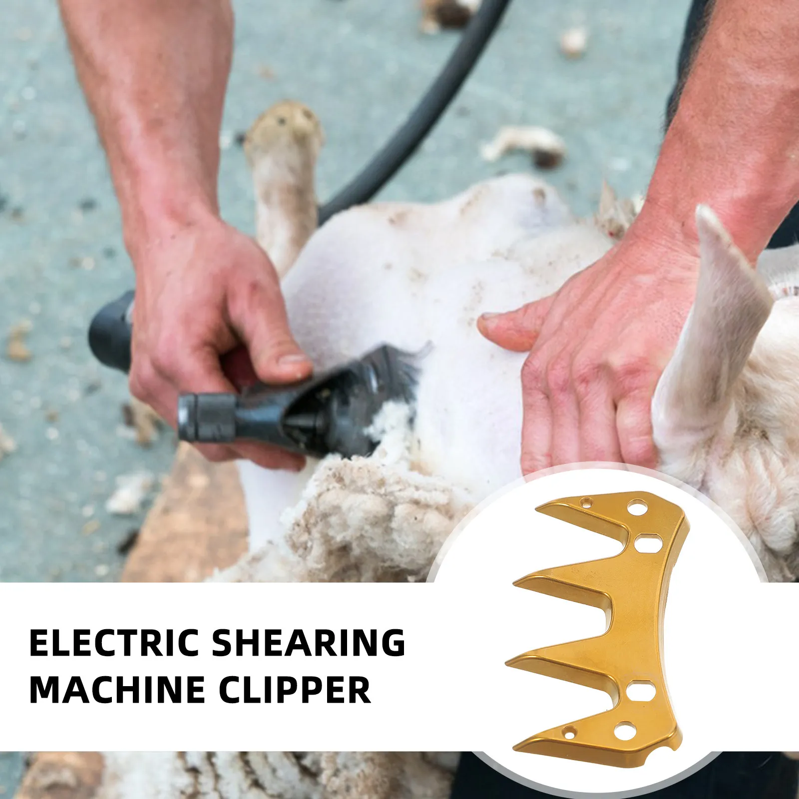 Shearing Blade Replacement Hardened Steel Professional Grade Efficient Precise Cutting Tool for Farm Ranch Goat
