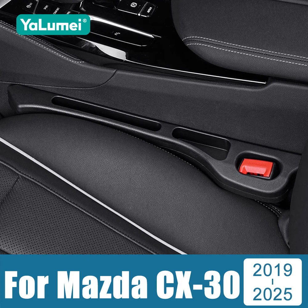 

For Mazda CX-30 CX30 DM 2019 2020 2021 2022 2023 2024 2025 Car Seat Gap Anti-leak Stopper Strip Slot Seat Gap Storage Organizer